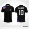 Black Football Jersey with Name Number Polyester All Over Print 2 black football jersey; Gradient N Black Color Polo Jersey; Customize Polo Shirts WLP-146 price in Bangladesh; Customize Polo Shirt price; Best Customize Polo Shirt Manufacturer Company in Bangladesh; Best Customize Polo Shirt Manufacturer Company; Best Custom Polo shirt in Bangladesh; Custom polo shirt Maker in Bangladesh; Custom Polo shirt Maker;