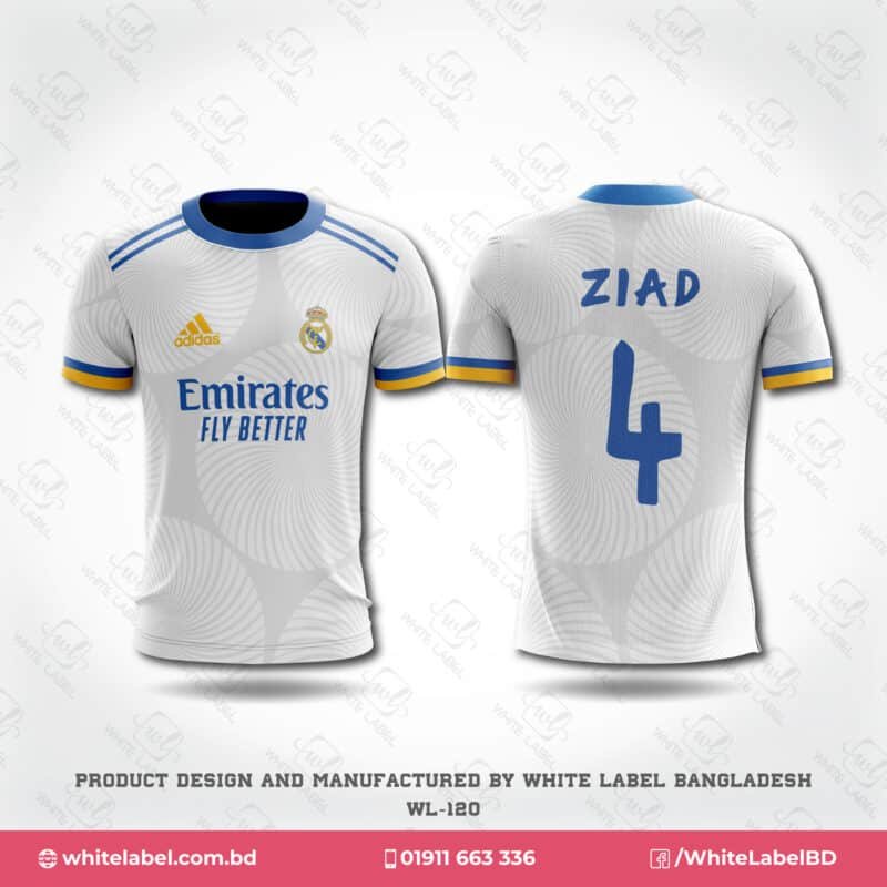Real Madrid Jersey New Home Kit Custom Own Design Name