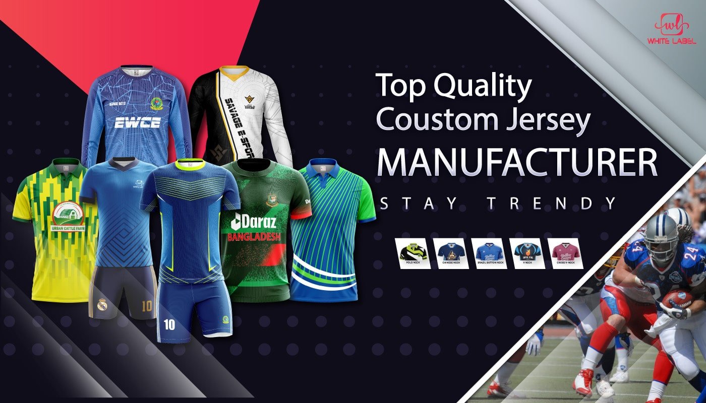 Custom sportswear manufacturer in Bangladesh, USA, AU, UK White Label