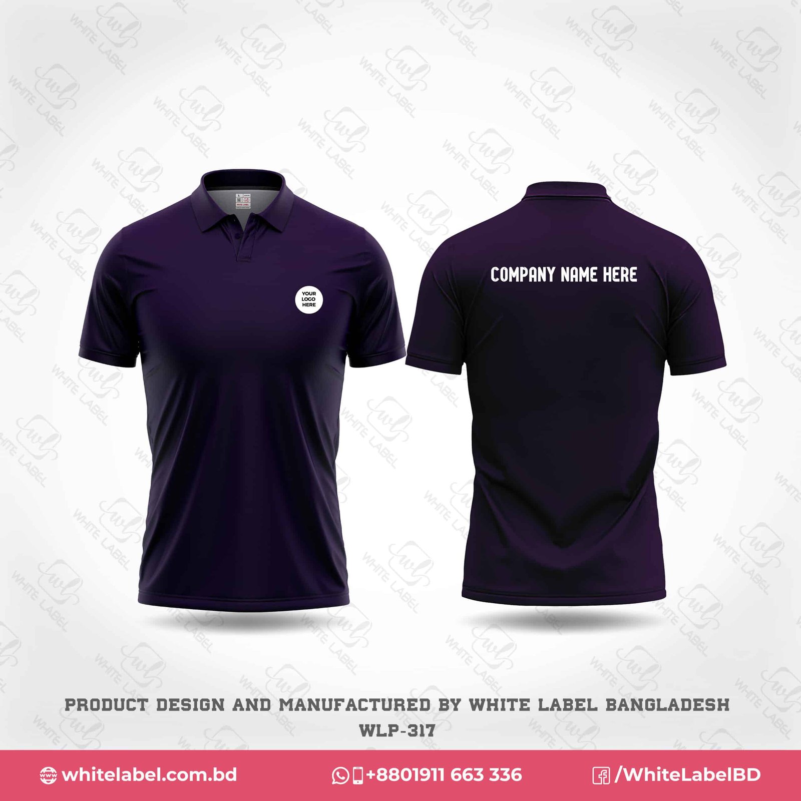 Budget Friendly Custom Promotional Polo T Shirt WL BD