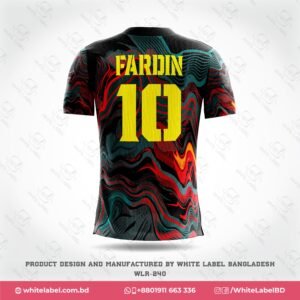 Get in the game with our Customizable Round Neck Sports Jersey. Design your own winning look and stand out on the field. Order now for top-notch quality