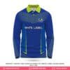 Full Sleeve Polo Blue Jersey Cricket Team Apparel with Logo-WLP-106 1 Polo Blue Jersey Cricket Team Apparel; premium full sleeve cricket jersey; premium design cricket jersey maker in usa; personalized cricket jersey maker in usa; best jersey design in usa; personalized jersey maker in usa; best jersey maker in usa; custom cricket jersey; personalized jersey jersey