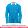 Exclusive Design Full Sleeve Blue White Cricket Jersey-WLP-119; blue cricket jersey; premium cricket jersey maker in usa; personalized cricket jersey design in usa; personalized jersey maker in usa; best jersey design in usa; premium jersey maker in usa; premium jersey maker in usa; best jersey design in bd