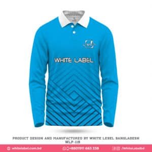 Exclusive Design Full Sleeve Blue White Cricket Jersey-WLP-119; blue cricket jersey; premium cricket jersey maker in usa; personalized cricket jersey design in usa; personalized jersey maker in usa; best jersey design in usa; premium jersey maker in usa; premium jersey maker in usa; best jersey design in bd