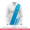 Exclusive Design White Blue Cricket Jersey with Logo-WLP-139 1 white blue cricket jersey; premium cricket jersey; best jersey maker in usa; personalized cricket jersey manufacturer in usa; best jersey design in usa;