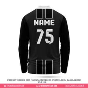 Premium Design Full Sleeve Polyester Cricket Jersey-WLP-118; black cricket jerseyl premium jersey maker in usa; personalized jersey design in usa; personalized jersey manufacturer in usa; best jersey design in usa; uncommon jersey maaker in usa