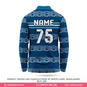 Best Quality Design Navy Blue Jersey with Logo-WLP-138; premium jersey design; best jersey maker in usa; personalized jersey design in usa; customized jersey manufacturer in usa;