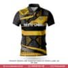 Custom Design Black Yellow Cricket Jersey with Logo-ZP-822 2 Custom Design Black Yellow Cricket Jersey with Logo-ZP-822; yellow black cricket jersey; premium cricket jersey design in usa; personalized jersey manufacturer in usa; personalized jersey design in usa; best jersey maker in usa; black yellow cricket jersey