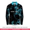 Premium Design Black Cricket Jersey Full Sleeve with Logo-WLP-414; custom cricket jersey; personalized cricket jersey maker in bd; team cricket jersey; personalized cricket jersey manufacturer in USA; best cricket jersey maker in USA; black cricket jersey full sleeve