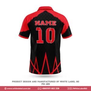 Red and Black Colour Cricket Jersey with Logo; red black cricket jersey makeer in usa; best cricket jersey design in usa; personalized jersey design in usa; best jersey manufacturer in usa; uncommon jersey design in usa; best jersey maker in usa; premium jersey design in usa; unique jersey design in usa