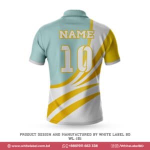 yellow white cricket jersey; personalized cricket jersey design in usa; best crickeet jersey maker in usa; personalized jersey manufacturer in USA; premium design cricket jersey maker in usa; best jersey design in usa; sublimation jersey maker in usa;