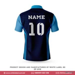 High-Quality Navy Blue Colour Cricket Jersey with Logo-ZP-845; navy blue cricket jersey; premium design cricket jersey maker in usa; premium cricket jersey design in usa; best cricket jersey maker in usa; personalized cricket jersey; sublimation cricket jersey manufacturer in usa; best cricket jersey design; best jersey design in usa