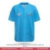 Comfortable Fabrics Half Sleeve Blue Baseball Jersey-BB-119 2 blue baseball jersey; baseball jerseys; premium baseball jersey maker in usa; best baseball jersey; premium baseball jersey manufacturer in usa; personalized baseball jersey
