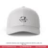 Premium White Color Caps with Logo-WL-107 1 White Color Caps; white caps for every occasion; stylish caps; unisex caps; premium quality caps;