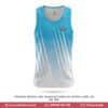 Man's Fashionable Blue White Tank Top with Logo-BN-150 2 Blue White Tank Top with Logo; blue tank top maker in usa; premium tank top design in usa; personalized tank topo manufacturer in usa; sublimation tank top design in usa; custom blue white tank top design in Bangladesh