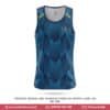 Men's Customized Navy Blue Tank Top with Logo-BN-159; navy blue tank top; navy blue tank maker in USA; premium tank top design in usa; tank top;