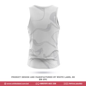 Premium Design Custom White Tank Top with Logo-BN-241; custom white tank top; premium design tank top maker in USA; sublimation tank top manufacturer in usa; personalized tank top design in usa;