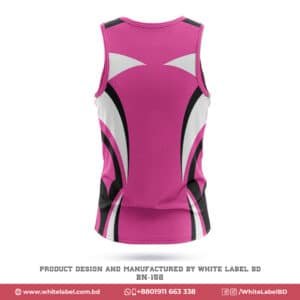 100% Polyester Pink Tank Top with Logo-BN-152; pink tank top design in USA; sublimatiopn tank top design in usa; sublimation tank top maker in usa; personalized tank top design in USA; personalized tank top maker in usa; personalized tank top design in usa