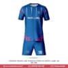 Blue and Pink Soccer Uniforms with Sublimation Print-BN-155 2 Blue and Pink Soccer Uniforms; Pink Soccer Uniforms; Soccer Uniforms;